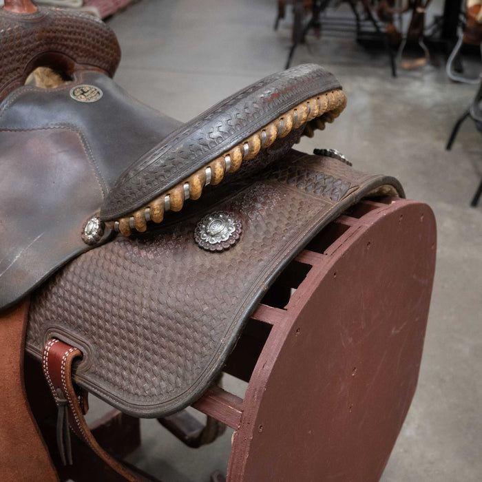 13.5" USED DALE MARTIN BARREL SADDLE