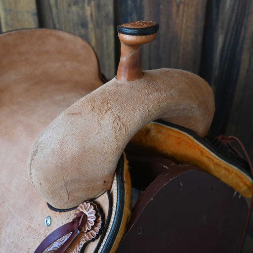 15.5" TESKEY'S PRO CUTTER RANCH CUTTER SADDLE Saddles - New Teskey's Saddlery