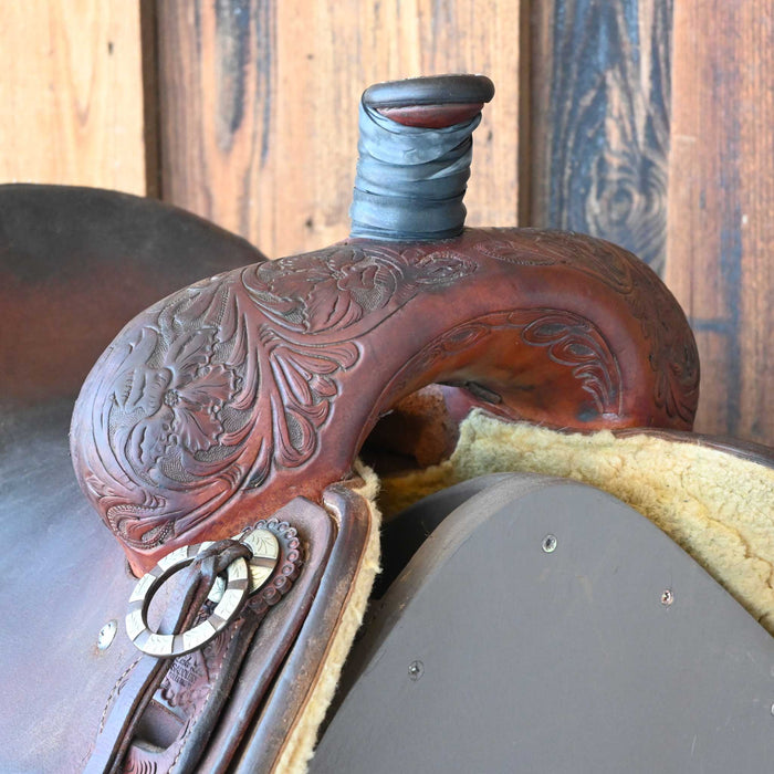 14.5" USED LUKE LANE RANCH SADDLE