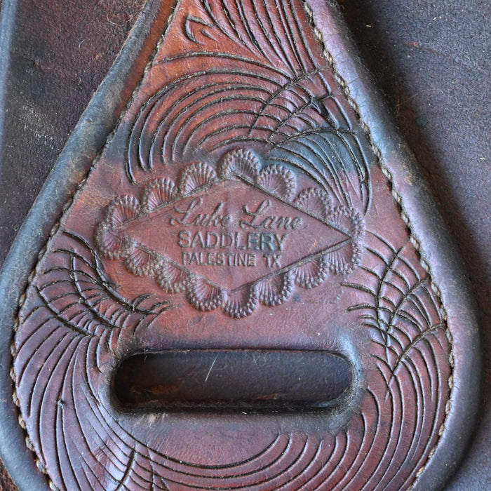 14.5" USED LUKE LANE RANCH SADDLE