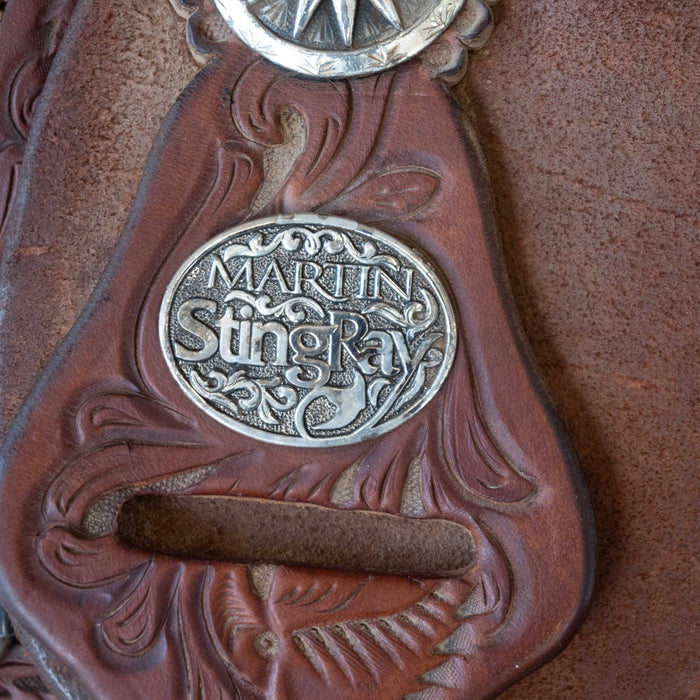 13.5" USED MARTIN STINGRAY BARREL SADDLE