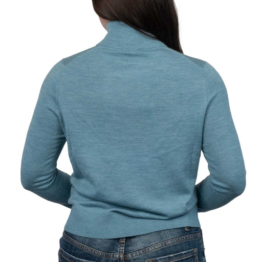 Pendleton Women's Merino Turtleneck - Sea Blue WOMEN - Clothing - Tops - Long Sleeved Pendleton