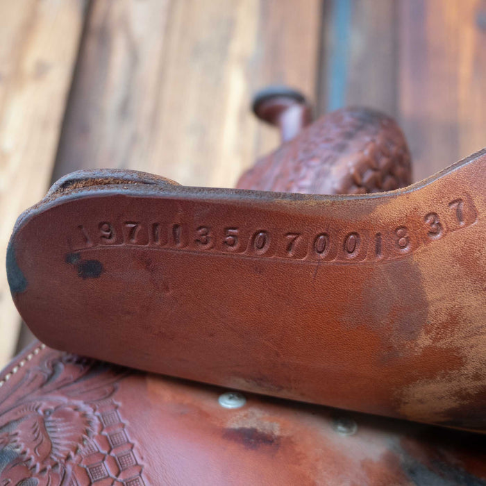 13.5" USED MARTIN STINGRAY BARREL SADDLE