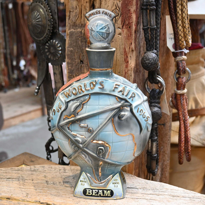 1964 Worlds Fair Jim Beam Whiskey Decanter Souvenir Collectibles Jim Beam