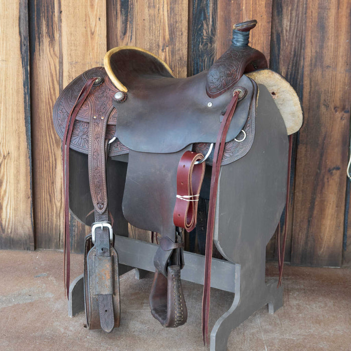 15.5" USED TESKEY'S RANCH SADDLE