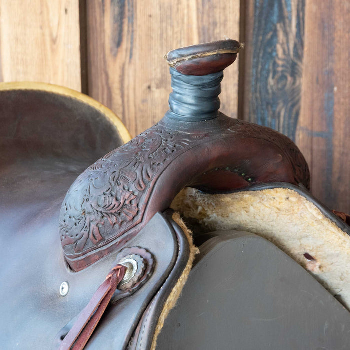15.5" USED TESKEY'S RANCH SADDLE