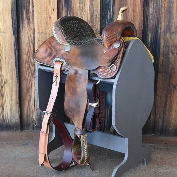 14" USED BILLY COOK BARREL SADDLE