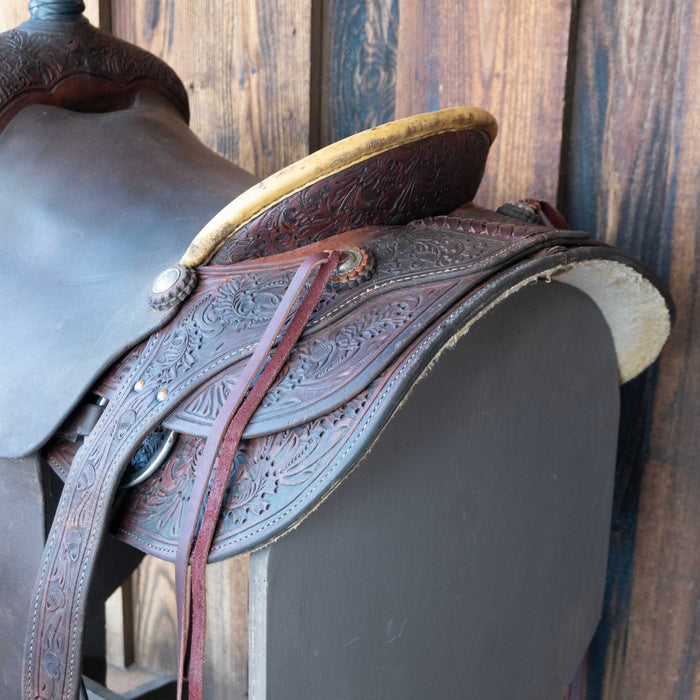 15.5" USED TESKEY'S RANCH SADDLE