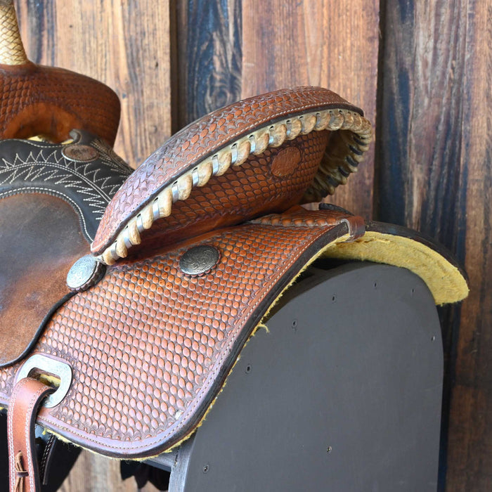 14" USED BILLY COOK BARREL SADDLE