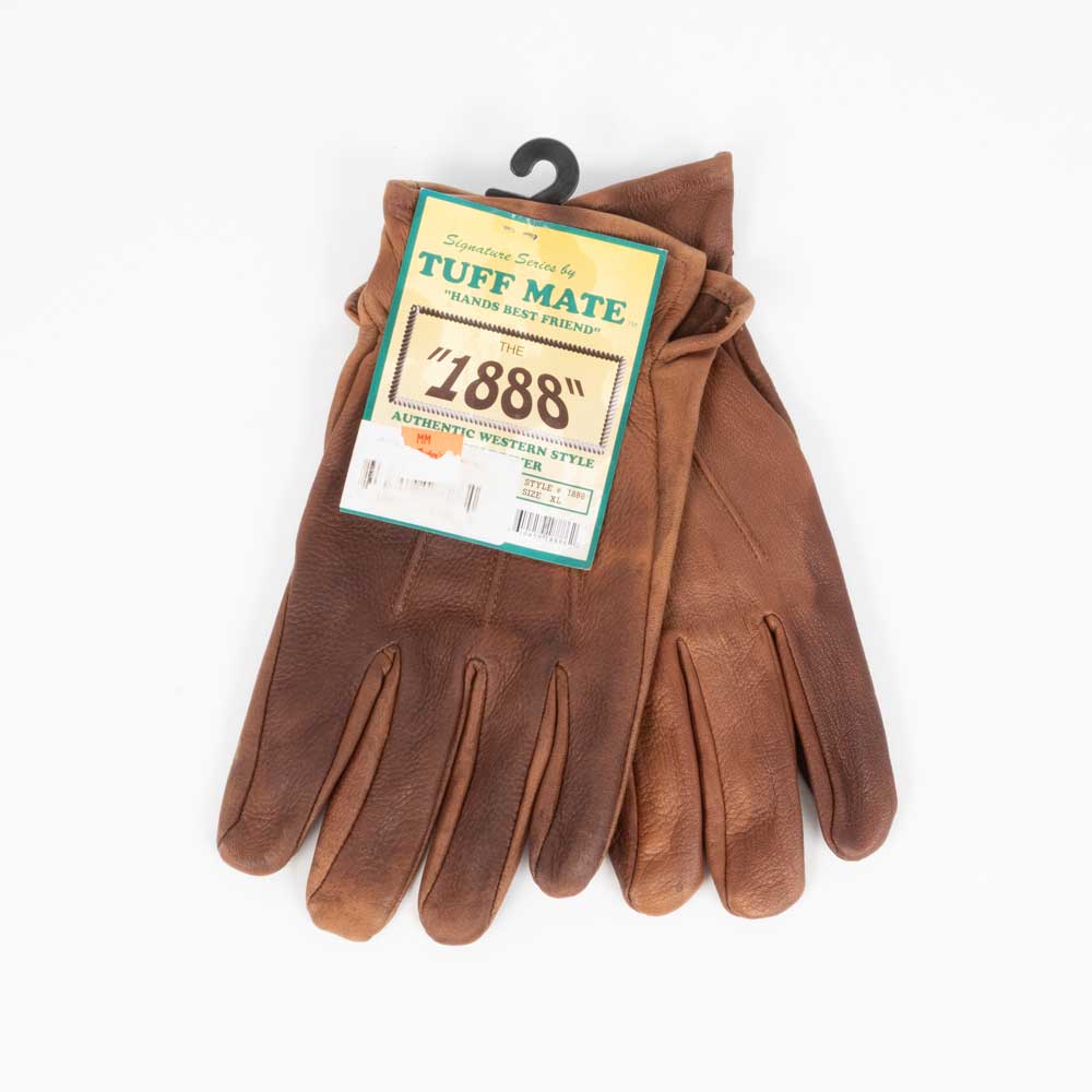 Like New Tuff Mate 1888 Western Deerskin Driver Gloves Sale Barn MISC   