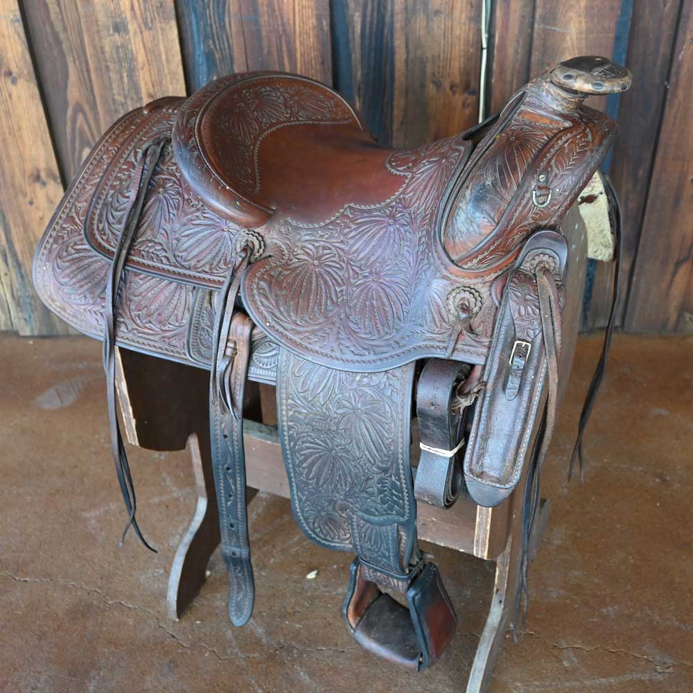 VINTAGE SCHWEITZER AND SONS SADDLE. _CA952 Collectibles Schweitzer and Sons