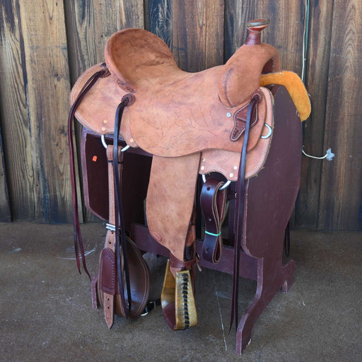 16" TESKEY'S STRIP DOWN RANCH SADDLE Saddles - New Teskey's Saddlery