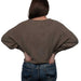 Dylan Andie Dolman Knit Top - Brown WOMEN - Clothing - Tops - Long Sleeved Dylan