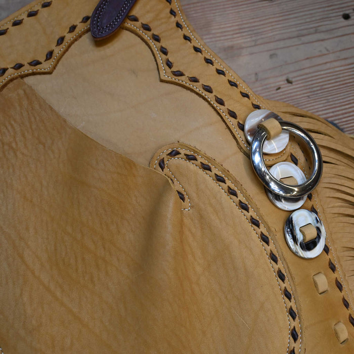 RESTOCK!! Teskey's "101"  Horn Conchos Stepthrough Cowboy Chaps
