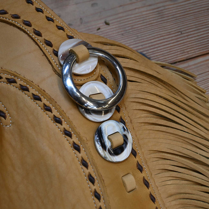 RESTOCK!! Teskey's "101"  Horn Conchos Stepthrough Cowboy Chaps