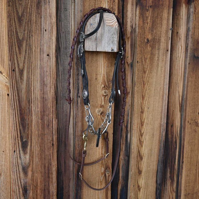 Smooth Snaffle Bridle Rig w/Single Ear Headstall Tack - Rigs misc
