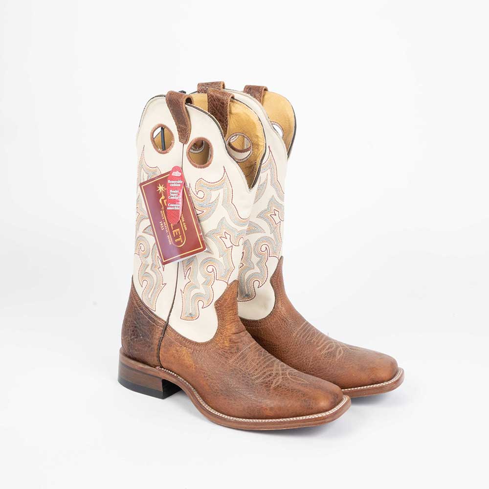 NEW Mismatched Boulet Square Toe Boots Sale Barn MISC   