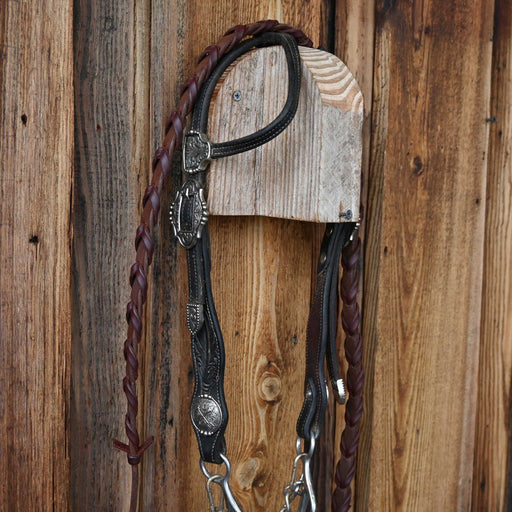 Smooth Snaffle Bridle Rig w/Single Ear Headstall Tack - Rigs misc