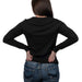 Dylan Silky Rib Modern Tee - Black WOMEN - Clothing - Tops - Short Sleeved Dylan