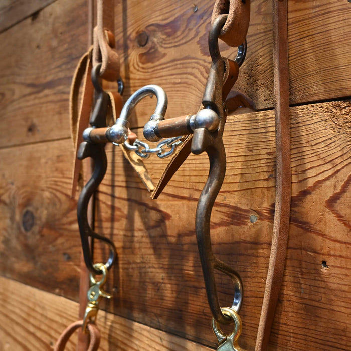 Kerry Kelley 02S Correction Bridle Rig w/ Split Ear Headstall