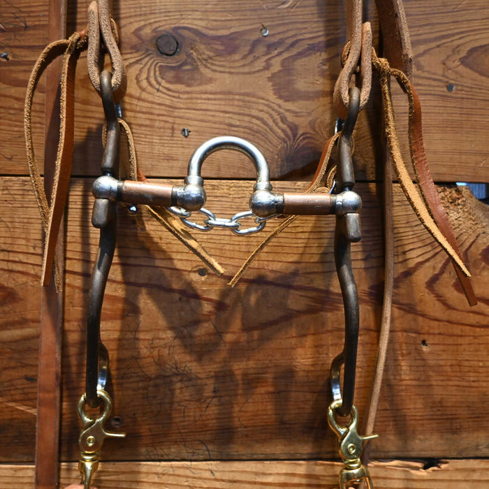 Kerry Kelley 02S Correction Bridle Rig w/ Split Ear Headstall