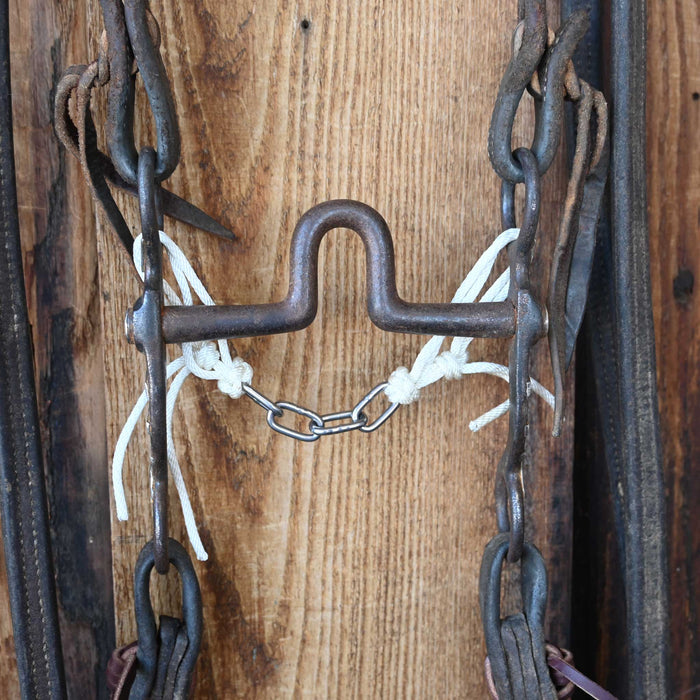 Bear Cat Solid Port Bridle Rig w/Single Ear Headstall