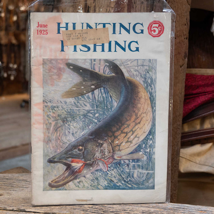 1925 Hunting & Fishing Magazine Collectibles MISC