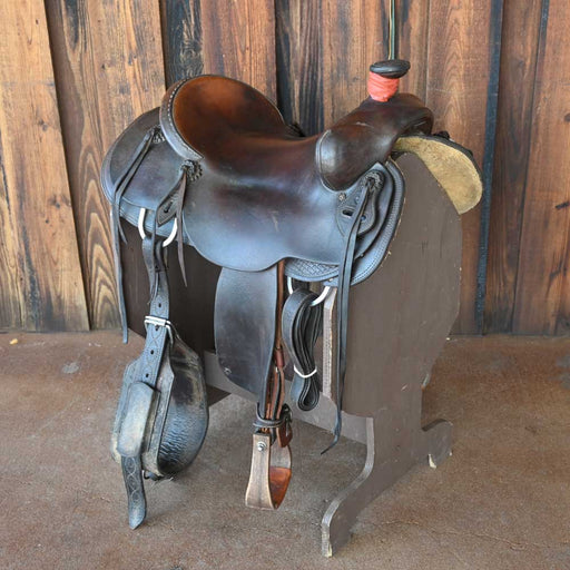 16.5" USED CRAIG LEWIS RANCH SADDLE Saddles - Used Craig Lewis