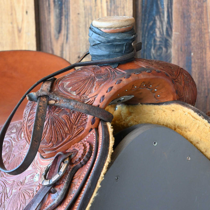 16" USED TESKEY'S RANCH SADDLE