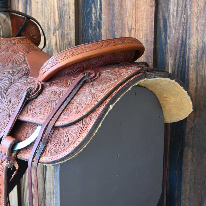 16" USED TESKEY'S RANCH SADDLE