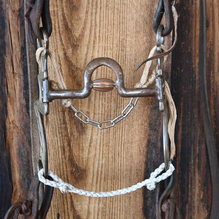 Classic Equine Solid Port Bridle Rig w/Single Ear Headstall