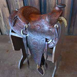 VINTAGE EDDLEMAN BROTHER SADDLE _CA954 Collectibles Eddleman Brother saddle Co.