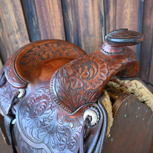 VINTAGE EDDLEMAN BROTHER SADDLE _CA954 Collectibles Eddleman Brother saddle Co.