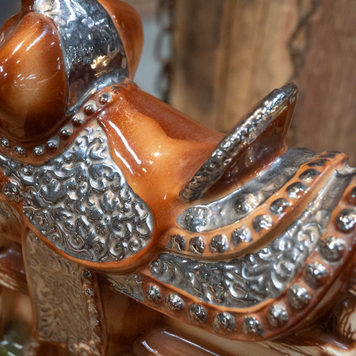 1973 Ezra Brooks  "Rodeo of Rodeos" Whisky Decanter