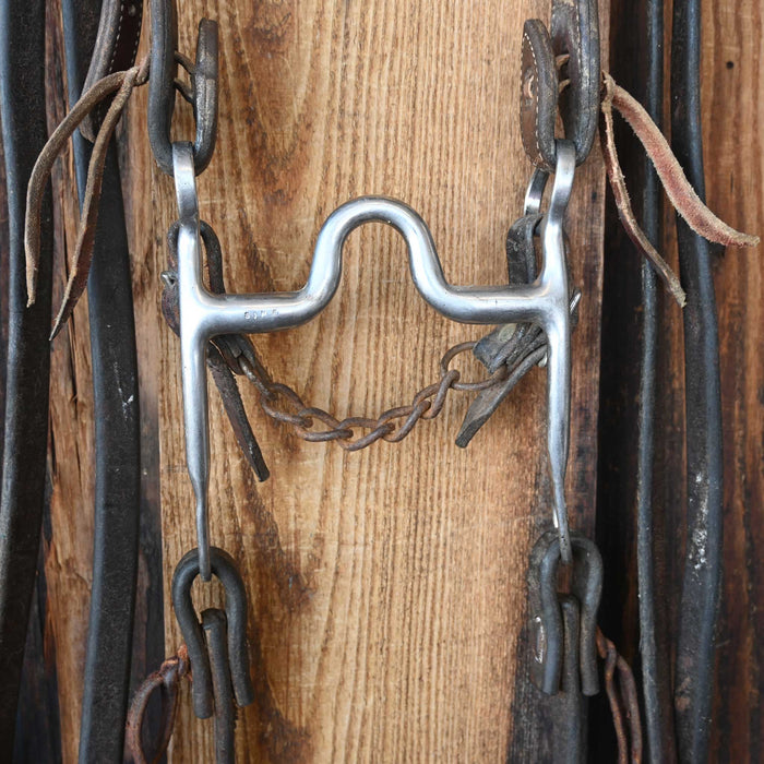 Ed Sims Solid Port Bridle Rig w/Single Ear Headstall