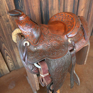 VINTAGE EDDLEMAN BROTHER SADDLE _CA954 Collectibles Eddleman Brother saddle Co.