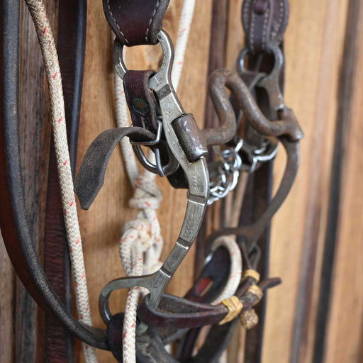 Dennis Moreland Solid Port Bridle Rig w/Split Ear Headstall Tack - Rigs Dennis Moreland
