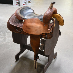 17" USED BILLY COOK REINING SADDLE Saddles Billy Cook