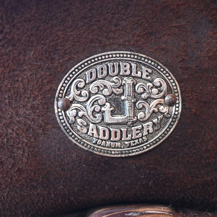 13.5" USED DOUBLE J POZZI PRO BARREL SADDLE