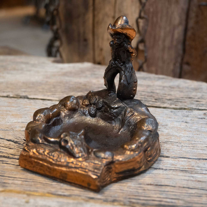 Dodge Inc. Bowlegged Cowboy Ashtray