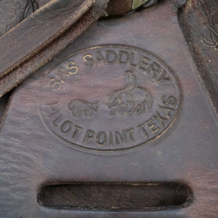 15.5" USED SRS RANCH CUTTER SADDLE