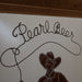 Pearl Beer Embroidered Cowboy Wall Hanging Collectibles Pearl Beer