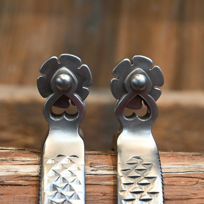 Edquist 6pt. Rasp Spurs Tack - Spurs Edquist