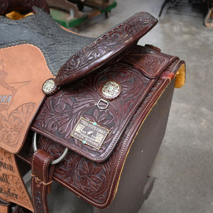 14.5" USED COWBOY CLASSIC ROPING SADDLE Saddles Cowboy Classic Saddlery