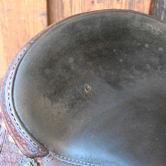 14" USED CACTUS CHARMAYNE JAMES BARREL SADDLE