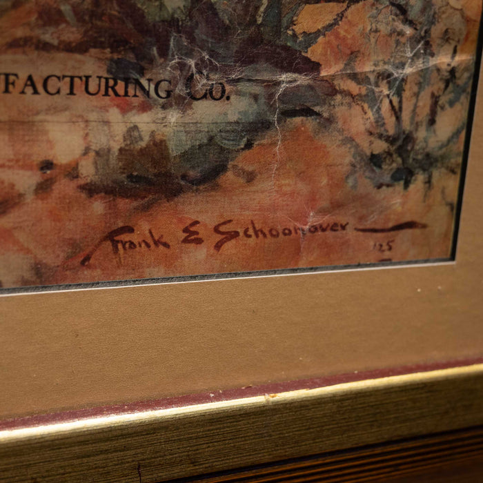 Frank Schoonover Original 1925 Print Colt Advertisement