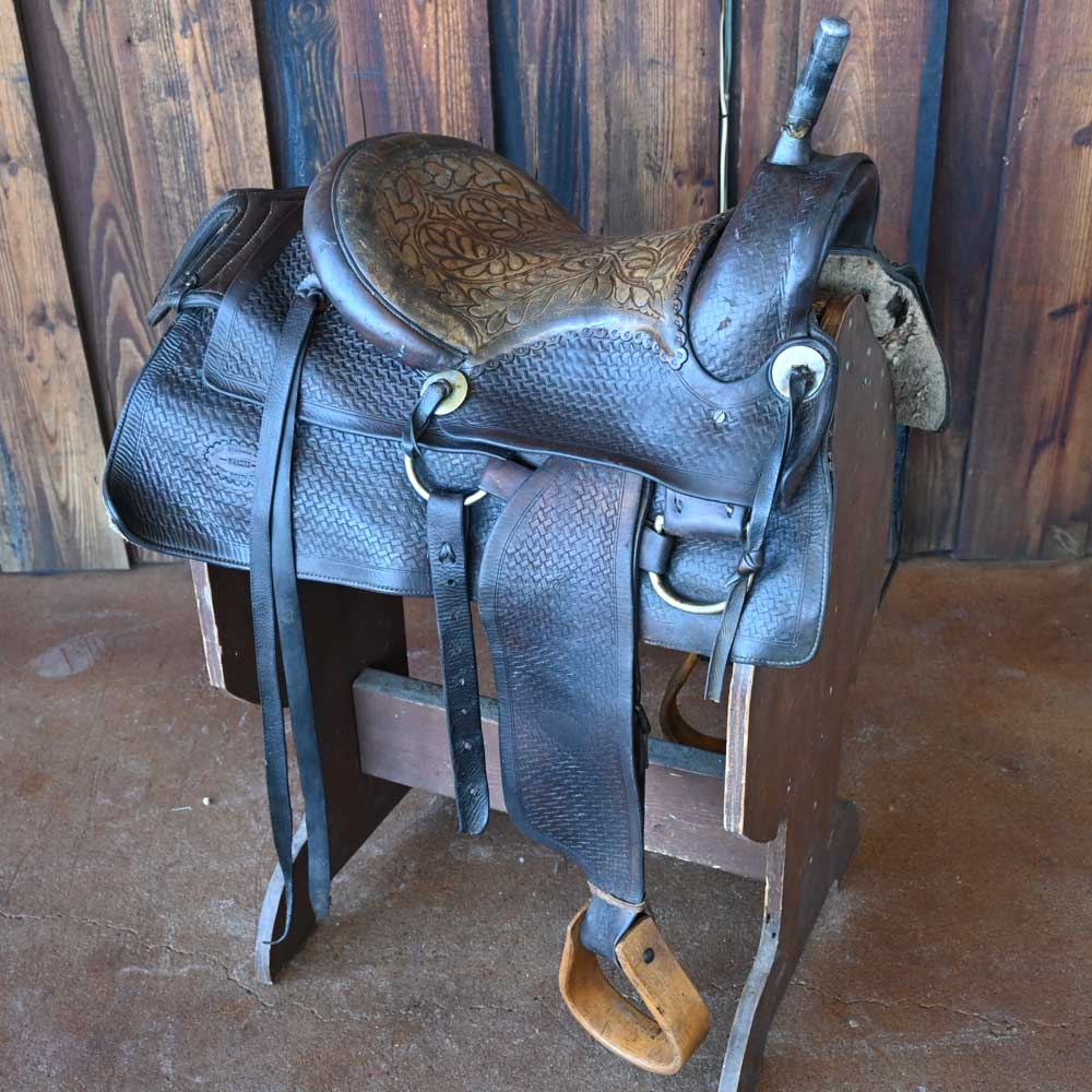 ANTIQUE NOBBY HARNESS TRICK RIDER SADDLE _CA956 Collectibles Nobby Harness