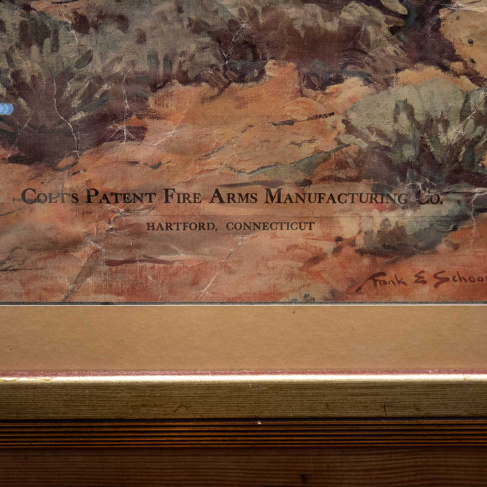 Frank Schoonover Original 1925 Print Colt Advertisement