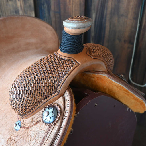 13" PATRICK SMITH YOUTH TEAM ROPING SADDLE Saddles - New Patrick Smith