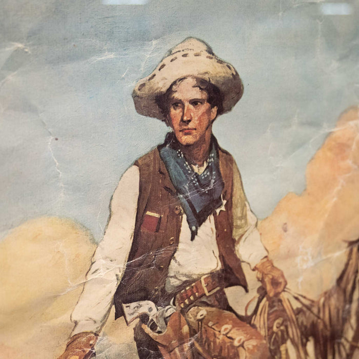 Frank Schoonover Original 1925 Print Colt Advertisement